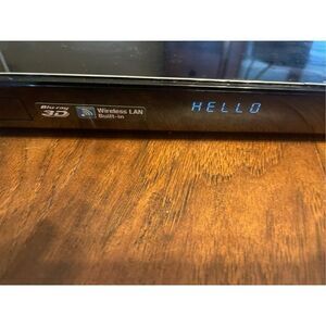 SONY BDP-S590 3D Blu-Ray Disc Digital Video DVD Player NO Remote  - Tested Works